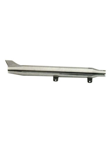 3" 3" Paughco CHROME RIGHT Muffler for FLSTS and FLSTSC 97-05