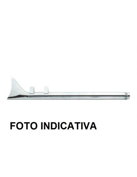 Marmitta Fishtail da 1-3/4" lunga 78 cm Paughco cromata DESTRA per FLSTS e FLSTSC dal 1997 al 2006