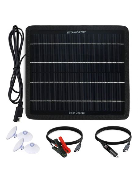 12 volt 5 watt solar charge maintainer