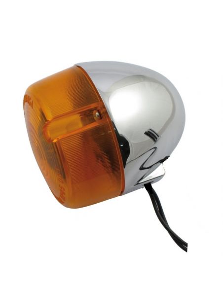 Orange lens chrome back bulb arrow for various HD models