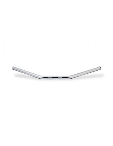 Handlebar Drag Bar 1" Wide 72cm Chrome, with dimples,