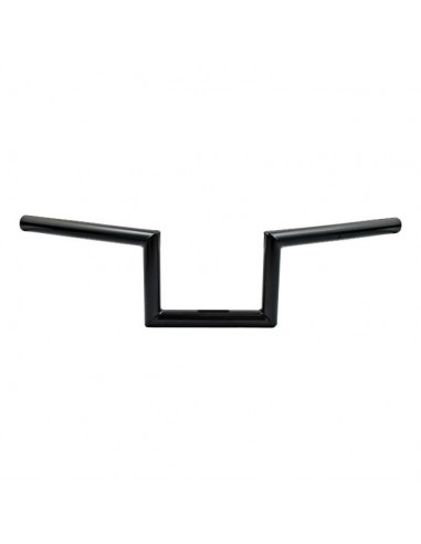 Handlebar Zed 1" high 5" Wide 60cm black, without dimples,