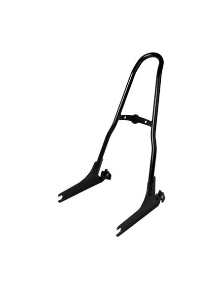 21" high black removable back sissy rest bar for Dyna from 2006 to 2017 (ref OEM 52300046A)