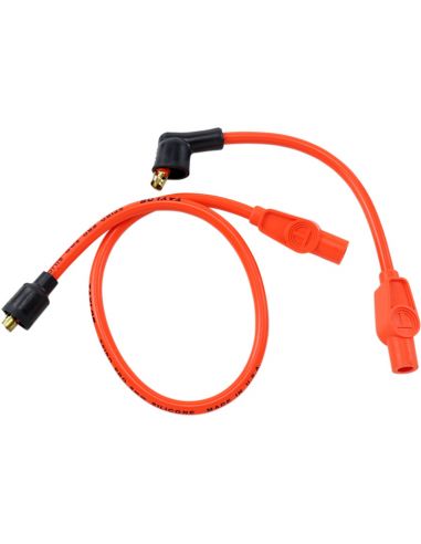 8mm orange spark plug cables for Sportster from 1986 to 2003