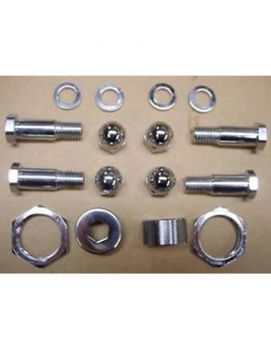 Chrome bolts kit for Springer fork balances for Softail Springer FXSTS from 1988 to 2006