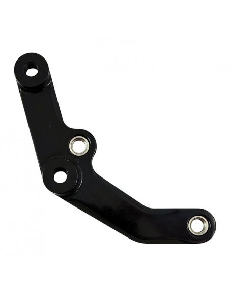 Front brake caliper support. PM 4 pistons - right - black