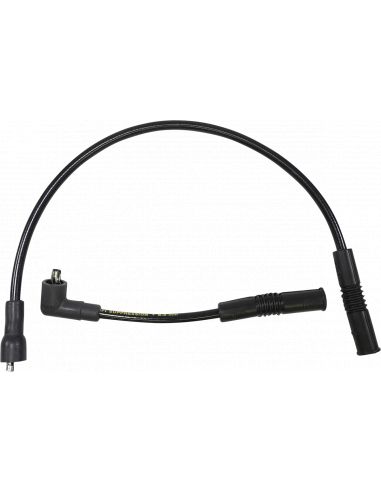 Black Accel spark plug cables 8,8mm - 300+ for Sportster from 1986 to 2006