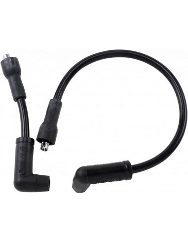 Black Accel spark plug cables 8,8mm - 300+ for Touring FLT and FLH from 1985 to 1996