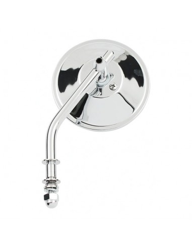 4" round mirror (10cm) cromo