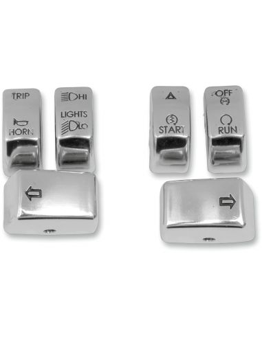 Chrome switch covers for Softail 2011