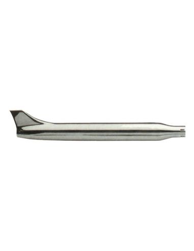 Universal fishtail muffler 79 cm long 1-3/4"chrome