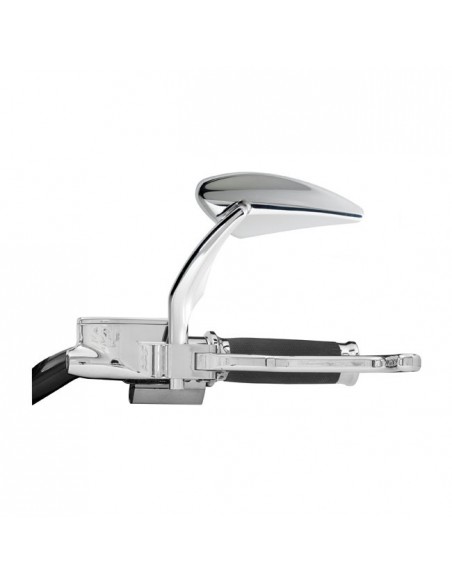 Left Torque chrome mirror