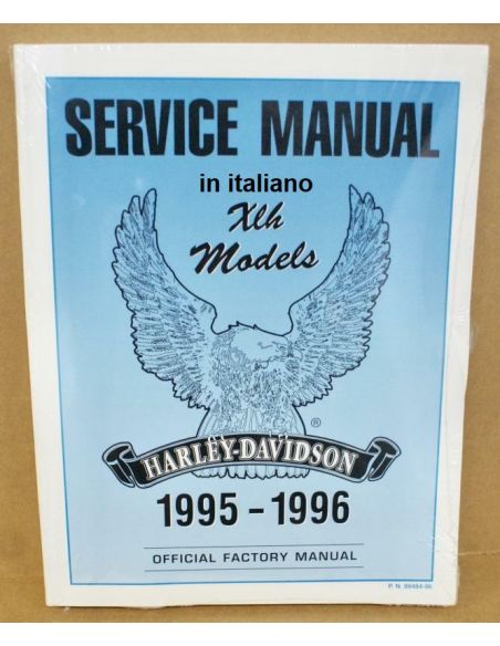 Manuale Officina originale Harley Davidson per Sportster 1995-1996 in italiano rif OEM 99484-95I