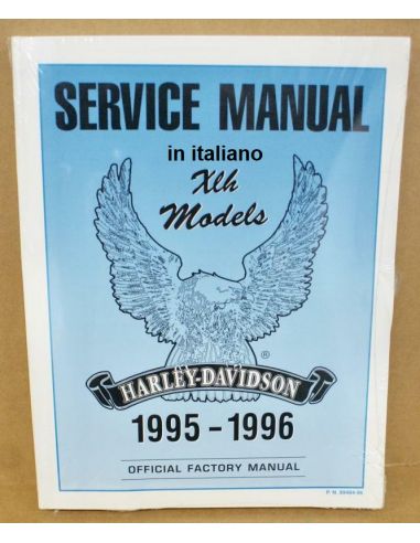 Original workshop manual Harley Davidson for Sportster 1995-1996 in Italian ref OEM 99484-95I