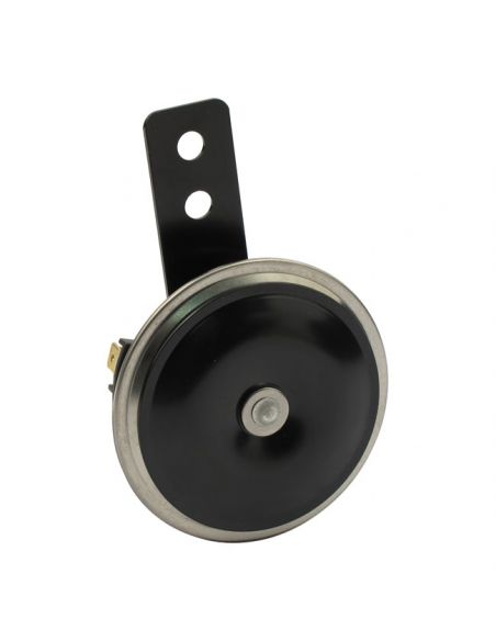 Black and cromo universal horn