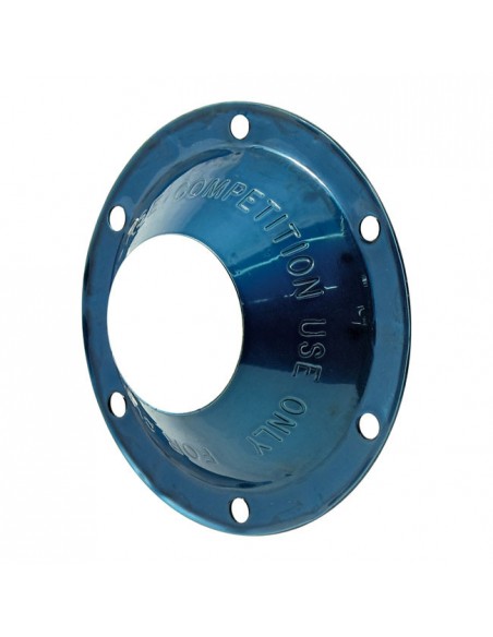 4'' open end cap supertrapp blue steel