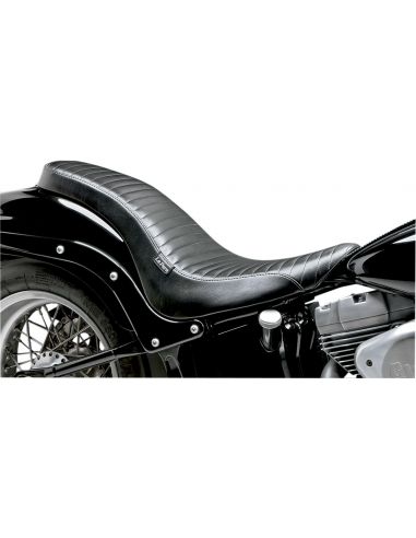 Sella Le Pera Cobra 2-UP Pleated per Softail dal 2006 al 2017 con gomma da 200