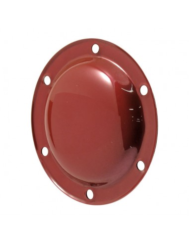 Final cap closed 4'' supertrapp red steel