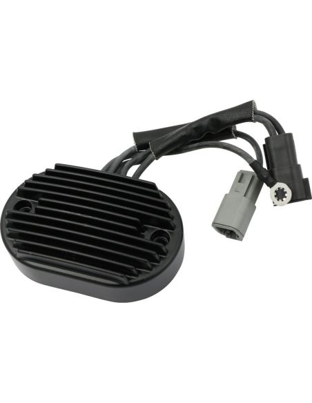 Black voltage regulator for Softail of 2007 ref OEM 74540-07