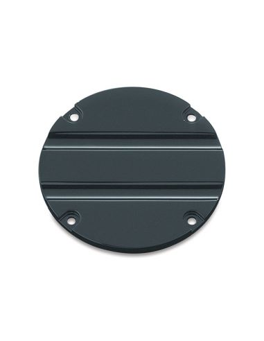 black round Trapdoor grooved insert for Hypercharger Kuryakyn filter