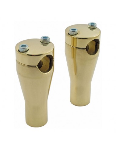 Riser high 4'' polished brass paughco