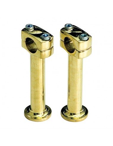 Riser high 5'' polished brass paughco