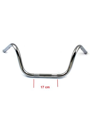 Chromed handlebar replica for Softail Springer FXSTS from 1988 to 2013 ref OEM 56093-88