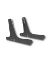 'Black Rigid Sissy Bar Backrest Supports for Softail Fat Boy screamin'' Eagle of 2006 (ref OEM 53378-03A)'