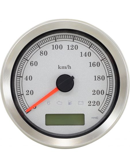 Odometer white background replica of the original for Elettra glide and Road glide from 2004 to 2013