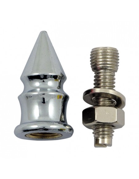 Plate screws chrome Spyke