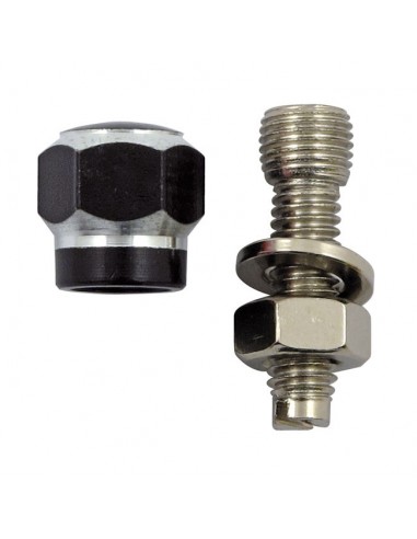 Hex Black plate screws