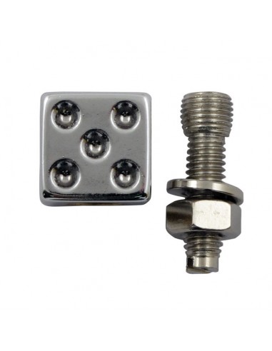 Screws plate Chrome Nut