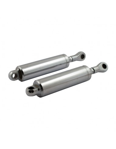 Chrome shock absorbers - small diameter - adjustable Softail 84-99