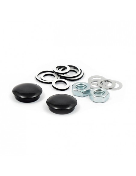 Shock absorber bolt caps - black for XL