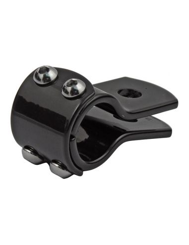 3-piece clamp diameter 25mm black