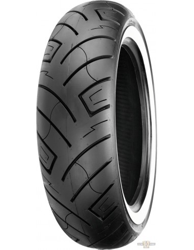 Rear Shinko tire 170/80-15 75H TL SR-777 white band