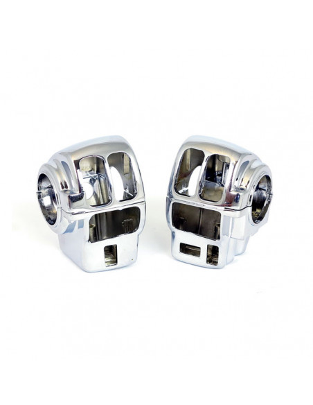 Chromed switch housing for...