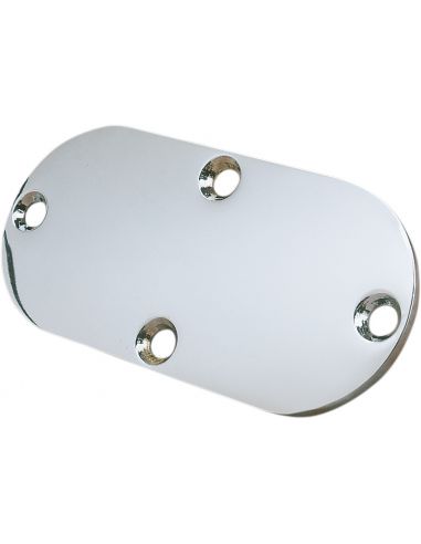 Chromed inspection cover for Softail from 1986 to 2006 ref OEM 60572-86