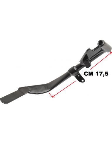 Cavalletto nero lungo 17,5 cm per Sportster dal 2004 al 2020 rif OEM 50185-04C