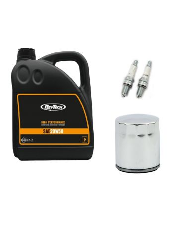 Cutting kit with semi-synthetic oil rev-tech for Harley Davidson V-rod