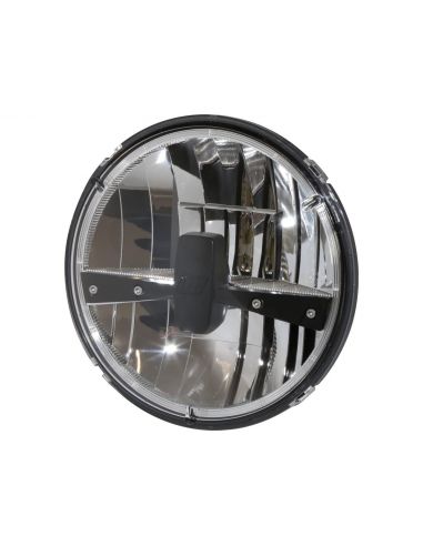 Parabola 7" LED Phase 7 omologata nera