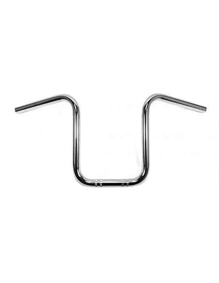 Manubrio Ape Hanger Narrow 1" alto 12" Cromato con fossette