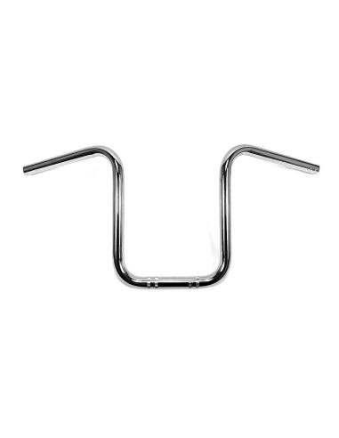 Manubrio Ape Hanger Narrow 1" alto 12" Cromato con fossette