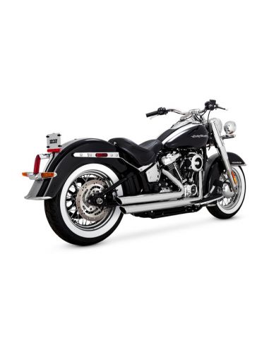 Marmitte Vance & Hines 2-1/2” Big Shots Staggered PCX per Softail dal 2018 al 2023 cromate