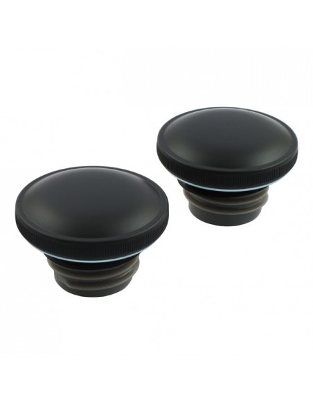 Black petrol caps