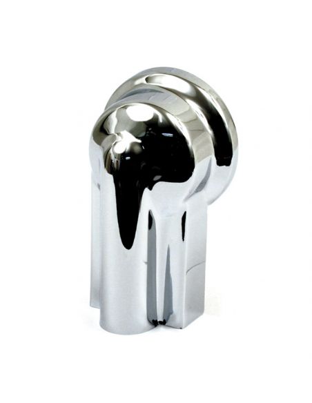 Chromed cover for oil filter support for Dyna, Softail and Touring from 1992 to 1999