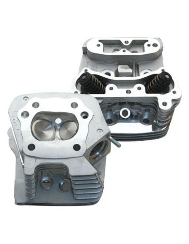 Coppia tetstate S&S lucidate per FXR, Dyna, Softail e Touring dal 1984 al 1999 rif OEM 16691-92B e 16690-92B