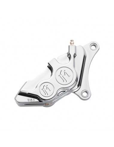 Brake caliper PM 4-piston front direct right connection - chrome