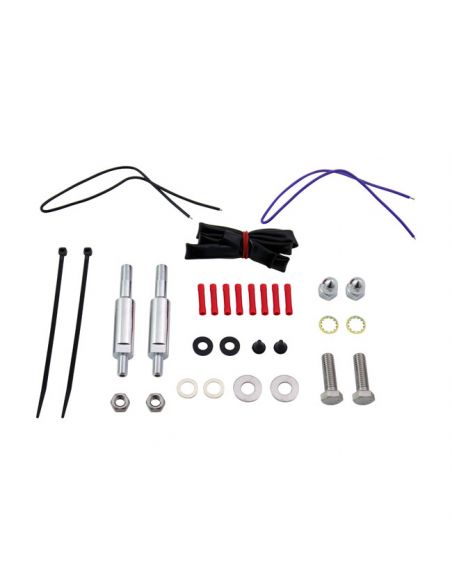 Kit ricollocazione frecce cromato per Softail dal 1984 al 1999