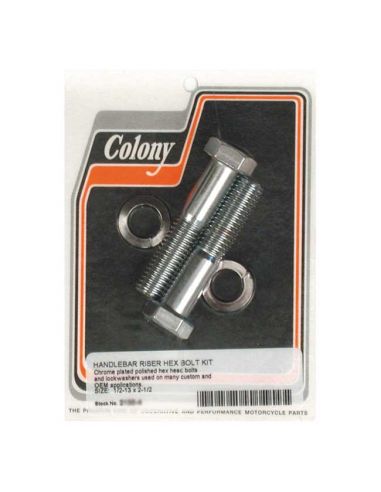 Hex head screws for riser 1/2"-13 UNC length 76 mm